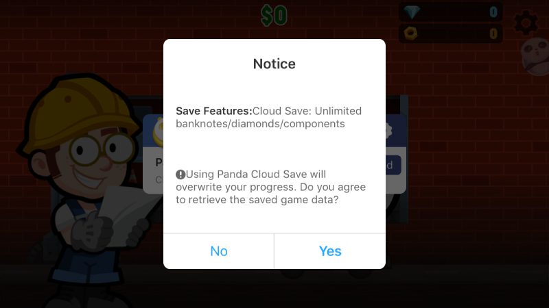 check the motice in Panda Cloud Save