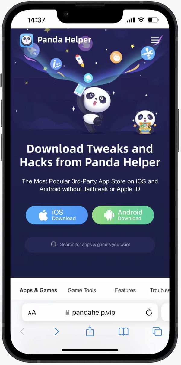 Panda Helper official website