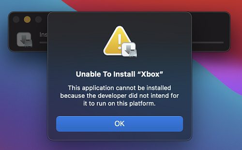 unable install