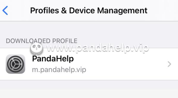 profile and device management